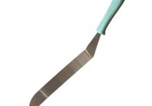 Espátula Repostera Curva 32,5cm - Acero Inox- Varios Colores