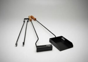 Kit Parrillero Negro - Pala, Atizador Y Pinza