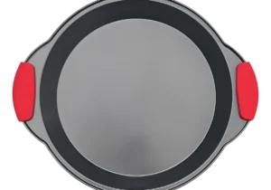 Tortera Antiadherente Redonda 24 Cm Con Asas De Silicona