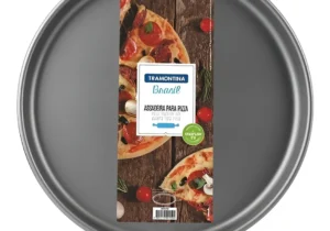 Asadera Para Pizza Teflón Antiadherente 35cm Tramontina Gris
