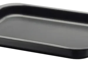 Asadera Rectangular Baja Antiadherente 34x26cm Tramontina Gris Oscuro