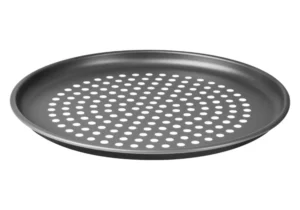 Asadera Pizzera Perforada 29cm Redonda Antiadherente